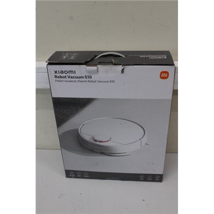 SALE OUT. | Xiaomi | Robot Vacuum | S10 EU | Wet&Dry | Operating time (max) 130 min | Lithium Ion | 3200 mAh | Dust capacity 0.30 L | 4000 Pa | White | USED AS DEMO, DAMAGED PACKAGING, MISSING POWER STATION