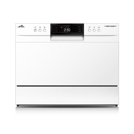ETA Dishwasher | ETA138490000F | Table | Width 55 cm | Number of place settings 6 | Number of programs 8 | Energy efficiency class F | Display | White