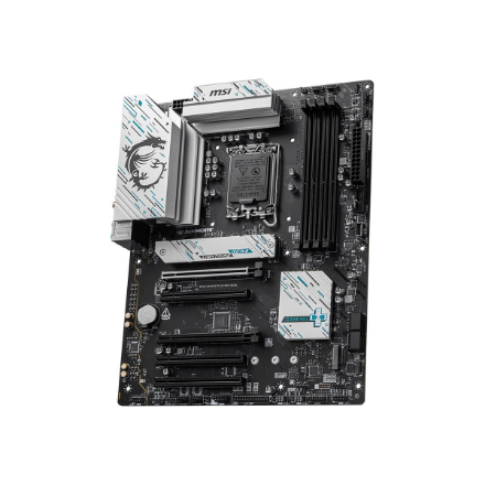 MSI B760 GAMING PLUS WIFI DDR4 | Processor family Intel | Processor socket LGA1700 | DDR4 | Supported hard disk drive interfaces SATA, M.2 | Number of SATA connectors 4