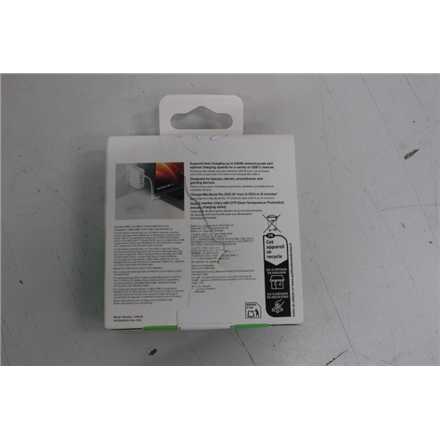SALE OUT. Belkin 240W USB-C to USB-C Cable (2 m) - White | SALE OUT. SALE OUT. Belkin | DAMAGED PACKAGING
