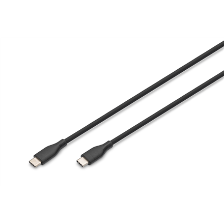 Digitus | Silicone connection cable, 0.5 m | AK-300341-005-S | USB-C to USB-C