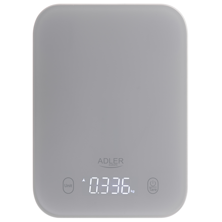 Adler Kitchen Scale | AD 3181g | Graduation 1 g | Display type LED | Grey