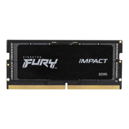 Kingston KF560S38IBK2-32 32GB 6000MT/s DDR5 CL38 SODIMM (Kit of 2) FURY Impact PnP | Kingston