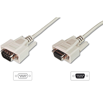 Digitus | Extension cable | AK-610203-020-E | DSUB to DSUB