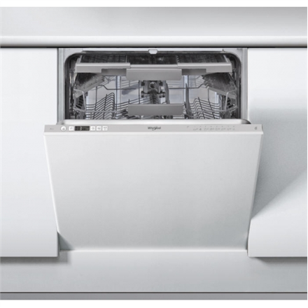 Whirlpool Dishwasher | WIC 3C26 F | Built-in | Width 59.8 cm | Number of place settings 14 | Number of programs 8 | Energy efficiency class E | White