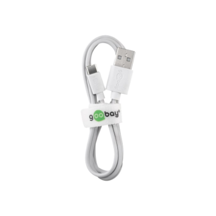 Goobay USB-C Charging and Sync Cable, 1 m | USB-A to USB-C