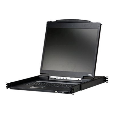 Aten | Lightweight PS/2-USB VGA 19" LCD Console with USB Peripheral | CL3000N | 1280 x 1024 at 75Hz