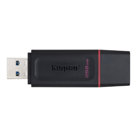 Kingston | USB Flash Drive | DataTraveler Exodia | 256 GB | USB Type-A | Black