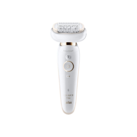 Braun Epilator | Silk-épil 9 Flex SES9-030 3D | Operating time (max) 50 min | Number of power levels 2 | Wet & Dry | White