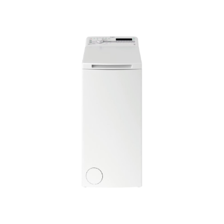 Whirlpool | Washing Machine | TDLR 55140S | Energy efficiency class C | Top loading | Washing capacity 5.5 kg | 1100 RPM | Depth 60 cm | Width 40 cm | Digital | White