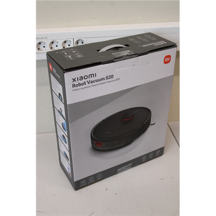 SALE OUT. Xiaomi Robot Vacuum S20 (Black) EU | Xiaomi Robot Vacuum (EU) | S20 | Wet&Dry | 2900 mAh | Dust capacity 0.4 L | 5000 Pa | Black | USED,SCRATCHES, MISSING MANUALS, MISSING INNER PACKAGING