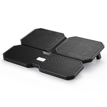 Deepcool | Multicore x6 | Notebook cooler up to 15.6" | 380X295X24mm mm | 900g g | Black