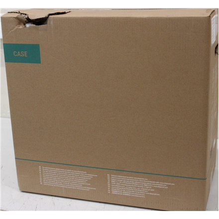 SALE OUT. Deepcool CG580 4F V2 TOWER CASE | Deepcool Case | CG580 4F V2 | ATX | Black | DAMAGED PACKAGING
