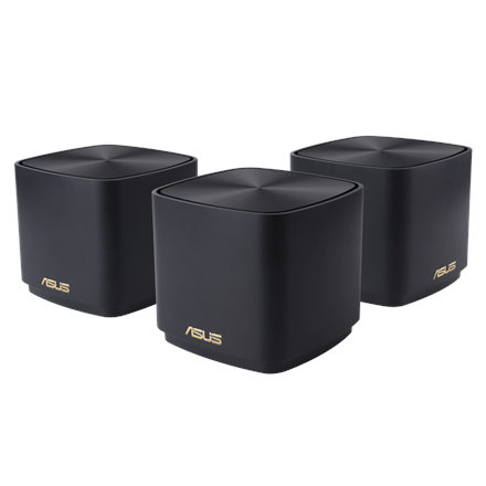 Asus | ZenWiFi XD4 Plus (B-3-PK) Wireless-AX1800 (3-pack) | 802.11ax | 1201+574 Mbit/s | 10/100/1000 Mbit/s | Ethernet LAN (RJ-45) ports 1 | Mesh Support Yes | MU-MiMO Yes | No mobile broadband | Antenna type Internal