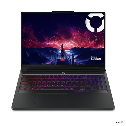 Lenovo Legion Pro 7 16AFR10H | Eclipse Black | 16 " | OLED | WQXGA | 2560 x 1600 pixels | Glossy | AMD Ryzen 9 | 9955HX3D | 32 GB | SO-DIMM DDR5 | Solid-state drive capacity 2000 GB | NVIDIA GeForce RTX 5080 | GDDR7 |...