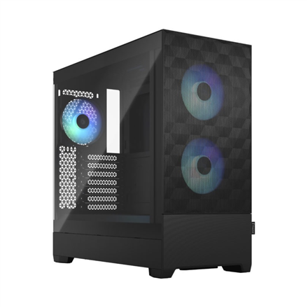 Fractal Design | op Air RGB | Side window | ATX, mATX, Mini ITX | ATX | Black TG Clear Tint