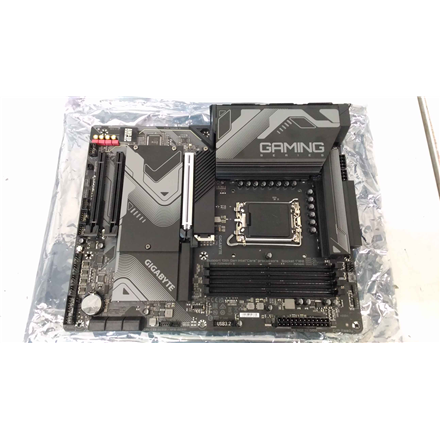 SALE OUT. Gigabyte Z790 GAMING X 1.0 M/B | Processor family Intel | Processor socket LGA1700 | DDR5 DIMM | Memory slots 4 | Supported hard disk drive interfaces SATA, M.2 | Number of SATA connectors 6 | Chipset Intel...