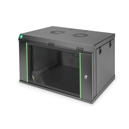 Digitus Wall Mounting Cabinets Dynamic Basic Series | DN-19 07-U-EC-SW | 38.9 x 60 x 45 cm | Black