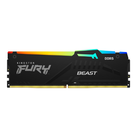 Kingston KF564C32BBEA-16 16GB 6400MT/s DDR5 CL32 DIMM FURY Beast Black RGB EXPO | Kingston