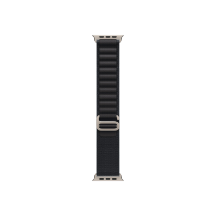 Apple 49mm Black Alpine Loop - Small - Natural Titanium Finish | Apple