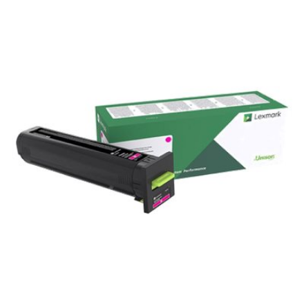 Lexmark CX825, 860 Magenta Return Programme 22K Toner Cartridge | Lexmark 82K2XM0 | Lexmark - Extra High Yield - magenta - original - toner cartridge - LCCP, LRP | Toner cartridge | Magenta