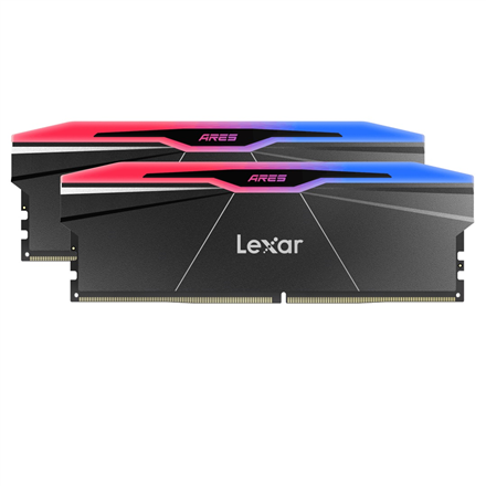 Lexar | Memory with heatsink and RGB lighting | ARES | 48 GB | DDR5 | 7600 MHz | PC/server | Registered No | ECC No