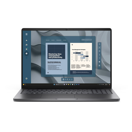 Dell Pro 16 PC16255 | 16 " | IPS | FHD+ | 1920 x 1200 pixels | Anti-glare | AMD Ryzen 5 PRO | 230 | 16 GB | DDR5 | Solid-state drive capacity 1000 GB | AMD Radeon 760M Graphics | Windows 11 Pro | 802.11ax | Keyboard l...