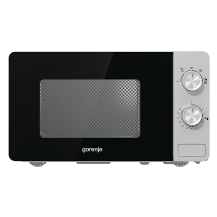 Gorenje | Microwave Oven | MO20E1S | Free standing | 800 W | 20 L | Silver