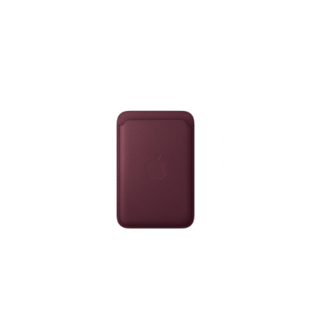 APPLE iPhone FineWoven Wallet with MagSafe - Burgundy