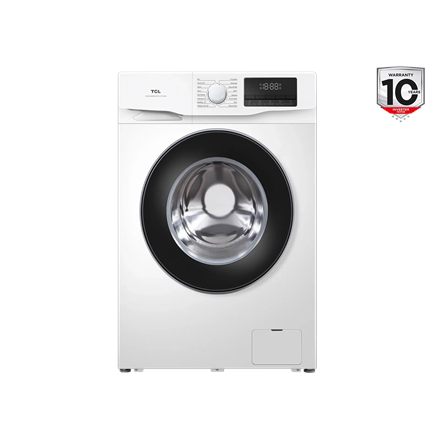 TCL | Washing machine | FF0610WB0 | Energy efficiency class B | Front loading | Washing capacity 6 kg | 1000 RPM | Depth 45 cm | Width 60 cm | LED | Steam function | White