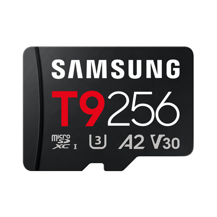 Samsung microSDXC UHS-I Card | T9 | 256 GB | microSD | Flash memory class U3, V30, A2