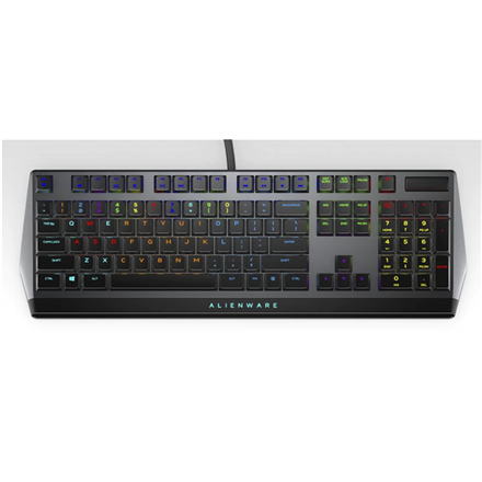Dell | Alienware Gaming Keyboard | AW510K | Mechanical Gaming Keyboard | Wired | RGB LED light | EN
