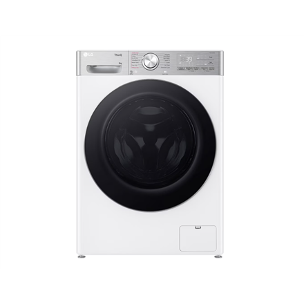 LG | Washing machine with dryer | F4DR913P3WA | Energy efficiency class A/D | Front loading | Washing capacity 13 kg | 1400 RPM | Depth 62 cm | Width 60 cm | Display | LED | Drying system | Drying capacity 7 kg | Stea...