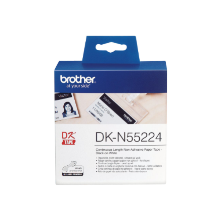 Brother DK-N55224 | Black on White | Roll (5.4 cm x 30.5 m)
