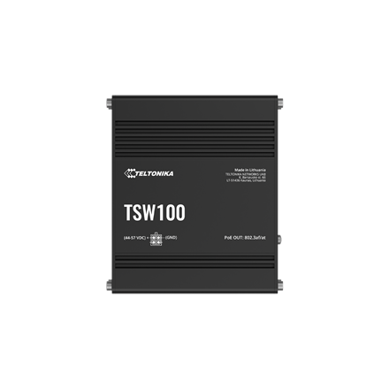 Teltonika | Ethernet Switch | TSW100 | Unmanaged | Wall-mountable