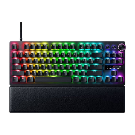 Razer | Huntsman V3 Pro Tenkeyless | RZ03-04980100-R3M1 | Gaming Keyboard | Wired | US | Analog Optical | Black