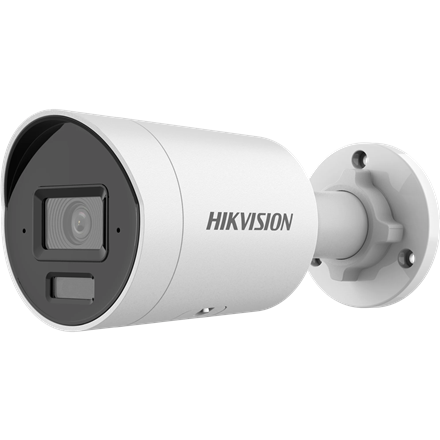 Hikvision Acusense Smart Hybrid Light Fixed Network Camera | DS-2CD2043G2-LI2U | Bullet | 4 MP | 2.8-6mm/F1.6 | Power over Ethernet (PoE) | IP67 | H.265, H.264, H.264+, H.265+ | microSD/microSDHC/microSDXC card, up to...