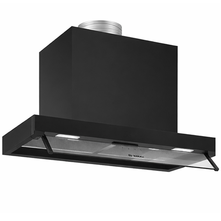 Bosch DBB65CC60 | Hood | Canopy | Energy efficiency class B | Width 60 cm | Mechanical | 582 m³/h | Matte Black | LED