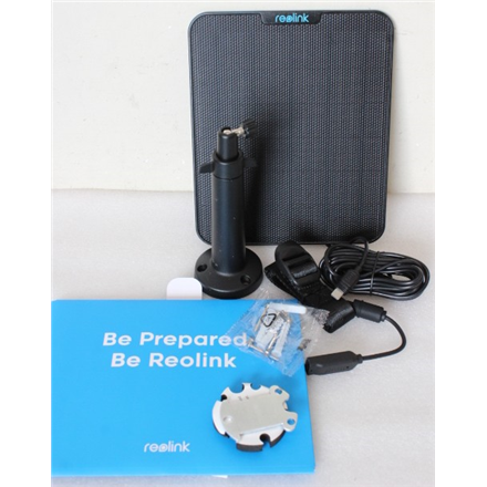 SALE OUT. | Reolink | Solar charger for video cameras | Solar Panel 2 | UNPACKED, SCRATCHED HOLDER | 23 month(s)