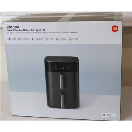 SALE OUT. Xiaomi Smart Double Stack Air Fryer 12L | Power 2800 W | Capacity 12 L | Black | UNPACKED, SCRATCHES ON HANDLE, MISSING INNER PACKAGING | 24 month(s)