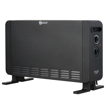 Adler AD 7764 Convector Heater 2000 W, Black | Adler