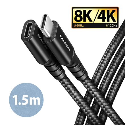 AXAGON | Extension USB 20Gbps Cable | BUCM32-CF15AB | USB Type-C to USB Type-C