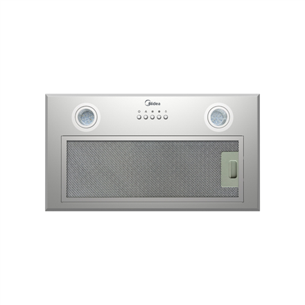 Midea Hood | MCI606 | Built-in | Energy efficiency class C | Width 52 cm | 610 m³/h | Mechanical | LED | Stainless steel