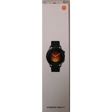 SALE OUT. Xiaomi Watch 5, Black | SALE OUT. Xiaomi Watch 5 | Smart watch | AMOLED | 1.54" | Waterproof | Black | UNPACKED