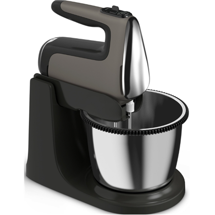TEFAL | Hand Mixer | Powermix Silence HT654E38 | Hand Mixer | 600 W | Number of speeds 5 | Turbo mode | Dark grey