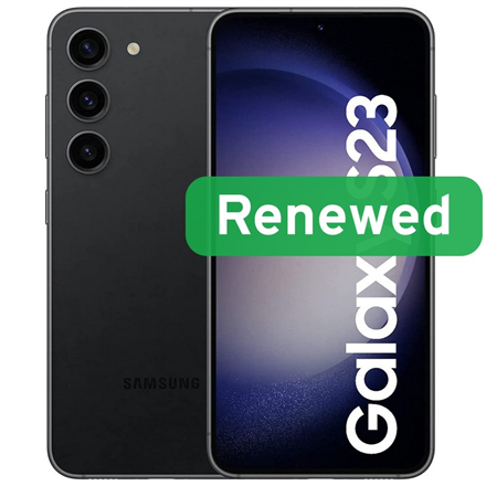 Samsung Renewed Grade C | Galaxy S23 | Phantom Black | 6.1 " | 256 GB | 5G