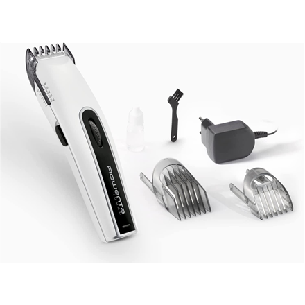 Rowenta | Hair Clipper | TN1400F0 | Cordless | Number of length steps 19 | White/Black