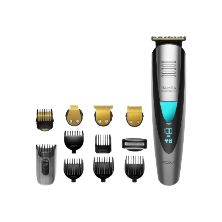 Cecotec Trimmer | PrecisionCare Pro 5-in-1 | Cordless | Wet & Dry | Number of length steps 13 | Black/Silver
