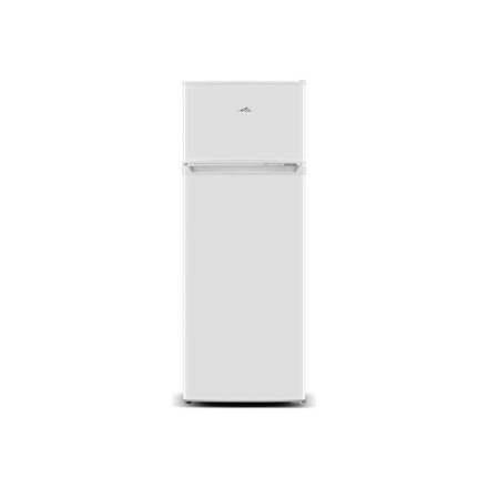 ETA | Refrigerator | ETA254690000E | Energy efficiency class E | Free standing | Double Door | Height 142.6 cm | Fridge net capacity 169 L | Freezer net capacity 37 L | 40 dB | White