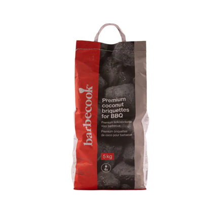 Barbecook | Premium coconut briquettes, 5kg (per 30pcs) | BC-ACC-7425